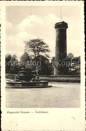 Barmen Wuppertal Toelleturm Brunnen Kat. Wuppertal