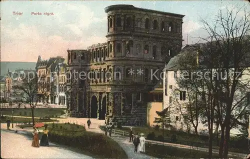 Trier Porta Nigra Wahrzeichen Kat. Trier