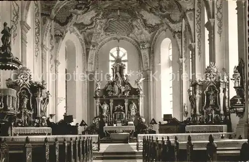 Springiersbach Karmelitenkirche Inneres Altar Kat. Bengel