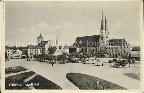 Altoetting Kapellplatz Kirche Kat. Altoetting