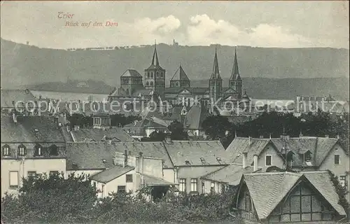 Trier Blick auf den Dom Kat. Trier