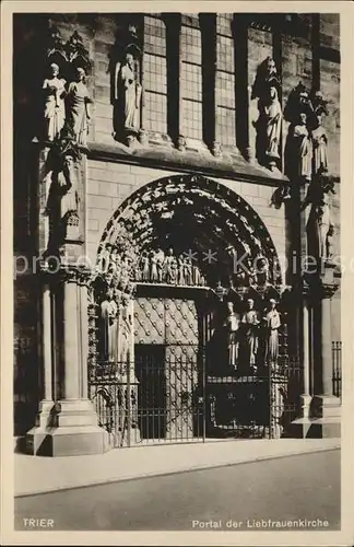 Trier Portal der Liebfrauenkirche Kat. Trier