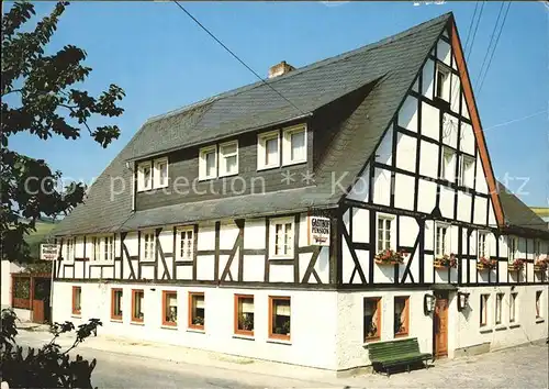 Westernboedefeld Gasthof Pension Zur Schmitte Kat. Schmallenberg