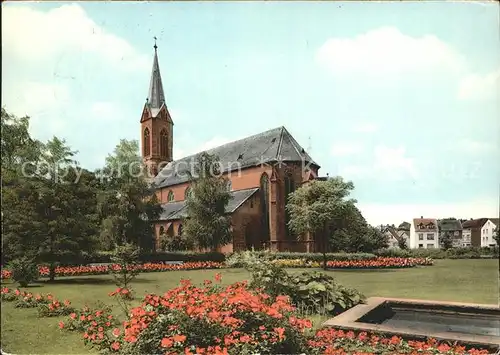 Lahr Schwarzwald Evangelische Kirche Kat. Lahr