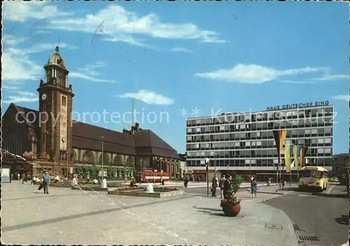 Hagen Westfalen Hauptbahnhof Haus Deutscher Ring Kat. Hagen