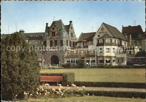 Andernach Hotel Rheinkrone Rheinallee Kat. Andernach
