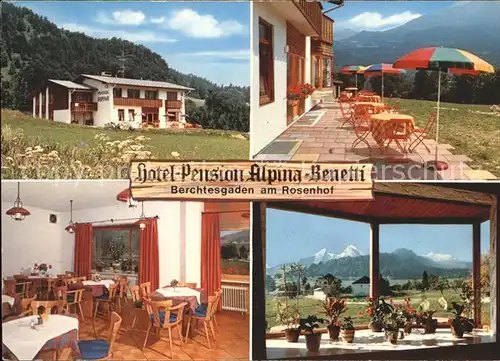 Berchtesgaden Hotel Pension Alpina Benetti Kat. Berchtesgaden