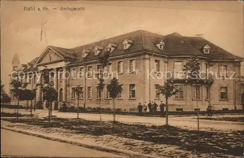 Kehl Rhein Amtsgericht Kat. Kehl