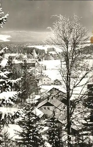 Spiegelau Panorama Wintersportplatz Nationalpark Bayerischer Wald Kat. Spiegelau