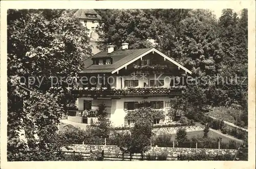 Berchtesgaden Haus Amort Gaestehaus Kat. Berchtesgaden