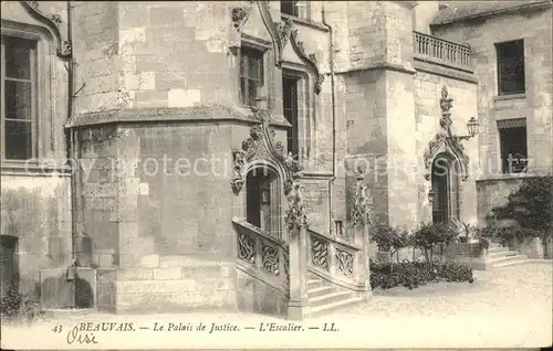 Beauvais Palais de Justice Escalier Kat. Beauvais