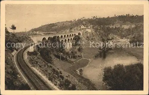 Saint Front Haute Loire Vallee du Lignon au Pont de l Enceinte Kat. Saint Front