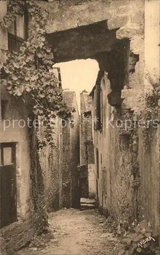 Sarlat la Caneda Breche de la Rue des Armes Kat. Sarlat la Caneda