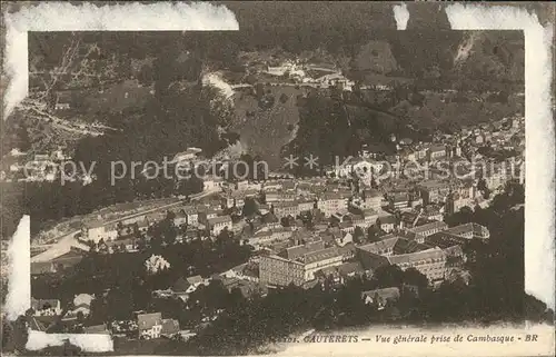 Cauterets Vue generale prise de Cambasque Kat. Cauterets