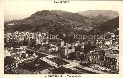 La Bourboule Vue generale Auvergne Kat. La Bourboule