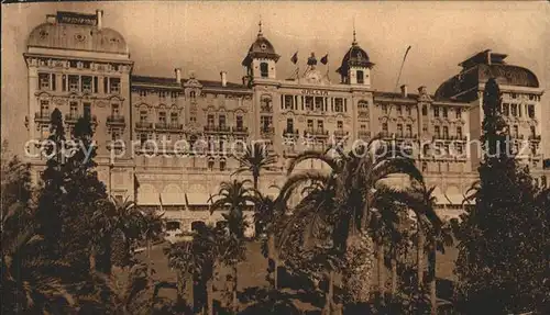 Cannes Alpes Maritimes Gallia Palace Hotel et son parc Kat. Cannes