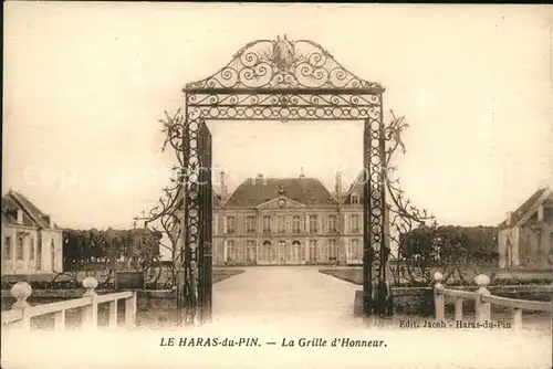 Le Pin au Haras Le Haras du Pin La Grille d Honneur Pferdegestuet Kat. Le Pin au Haras