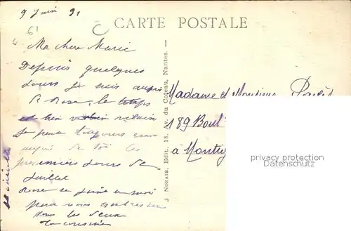 L Aigle Vue generale Stempel auf AK Kat. L Aigle