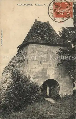 Vaucouleurs Ancienne Port de France Chapelle castrale Stempel auf AK Kat. Vaucouleurs