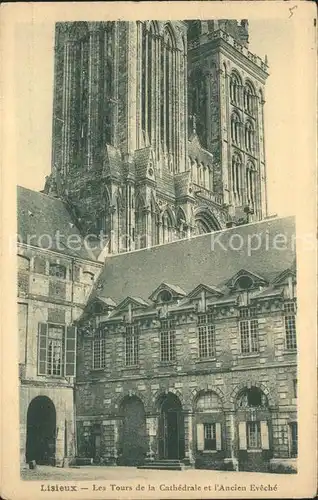 Lisieux Tours de la Cathedrale Kat. Lisieux