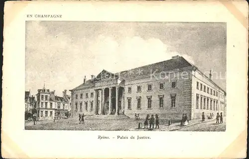 Reims Champagne Ardenne Palais de Justice Kat. Reims