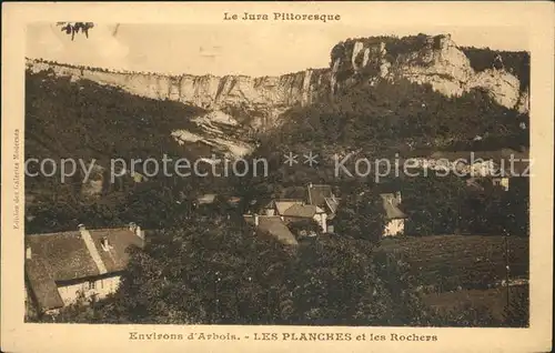 Les Planches pres Arbois et les Rochers Kat. Les Planches pres Arbois