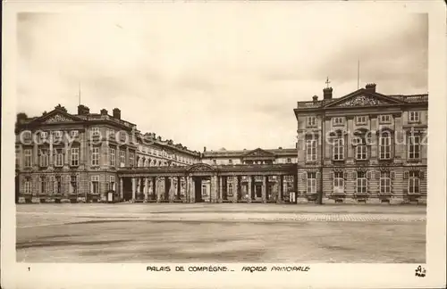 Compiegne Oise Palais Facade Principale Kat. Compiegne