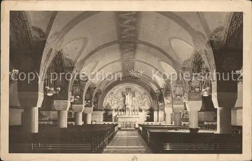 Lisieux Basilique La Crypte vue generale Kat. Lisieux