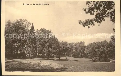 Arras Pas de Calais Jardin Minelle Kat. Arras