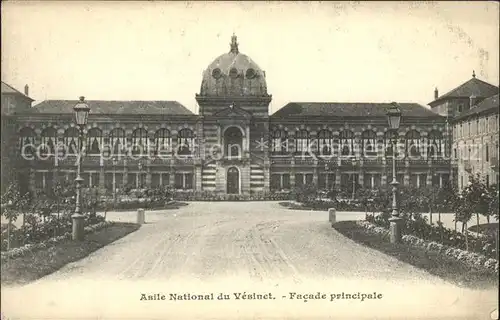 Le Vesinet Asile National Facade principale Kat. Le Vesinet