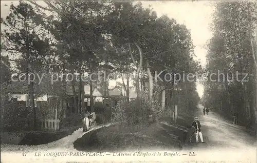 Le Touquet Paris Plage Avenue l Etaples et la Bengale Kat. Le Touquet Paris Plage