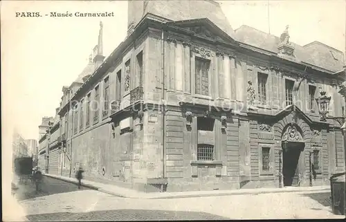 Paris Musee Carnavalet Kat. Paris