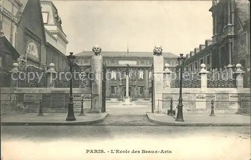 Paris Ecole des Beaux Arts Kat. Paris