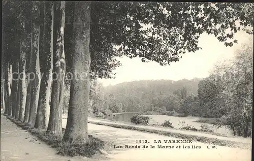 La Varenne Chennevieres Bords de la Marne et les Iles Kat. Saint Maur des Fosses