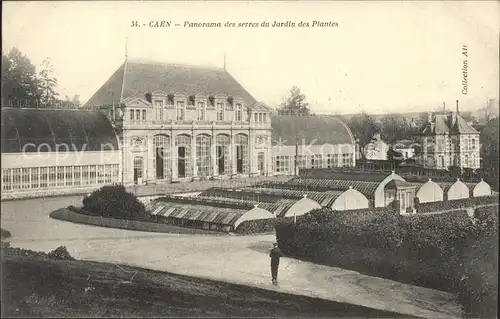 Caen Panorama des serres du Jardin des Plantes Kat. Caen