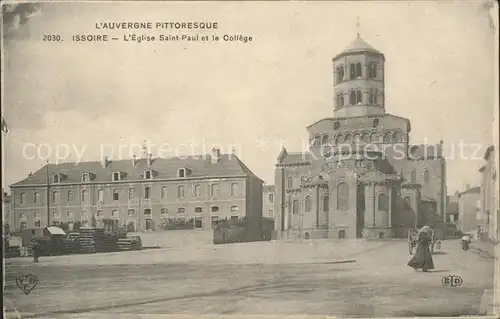 Issoire Eglise Saint Paul et le College Kat. Issoire