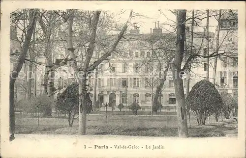 Paris Val de Grace Hopital Militaire Jardin Kat. Paris