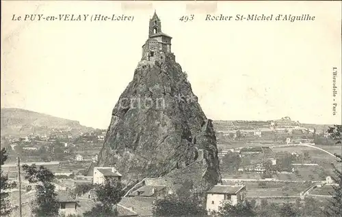 Le Puy en Velay Rocher Saint Michel d Aiguilhe Kat. Le Puy en Velay