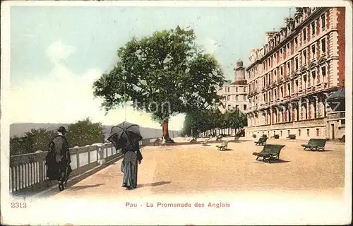 Pau Promenade des Anglais Kat. Pau