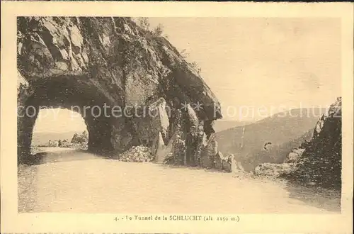 La Schlucht Tunnel Kat. Gerardmer