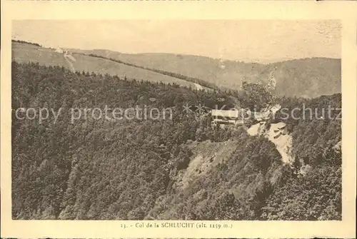 Gerardmer Vosges Col de la Schlucht Kat. Gerardmer