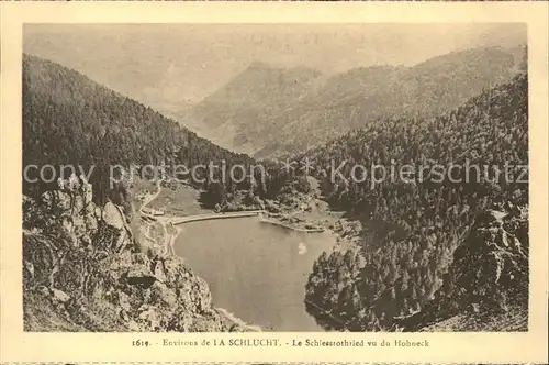 La Schlucht Lac du Schiessrothried vu du Hohneck Kat. Gerardmer