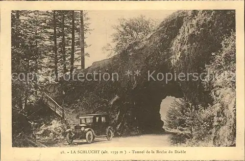 La Schlucht Tunnel de la Roche du Diable Kat. Gerardmer