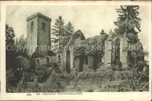 Truttenhausen Ruines du Chateau Kat. Obernai