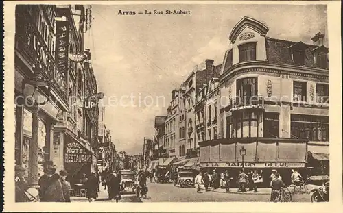 Arras Pas de Calais Rue Saint Aubert Kat. Arras