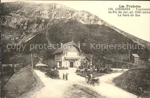 Lourdes Hautes Pyrenees Funiculaire du Pic du Jer Kat. Lourdes