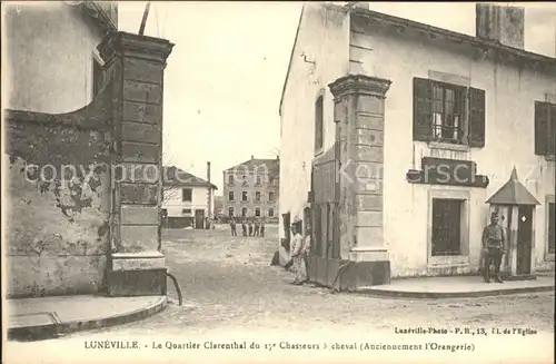 Luneville Quartier Clarenthal Militaire Kat. Luneville