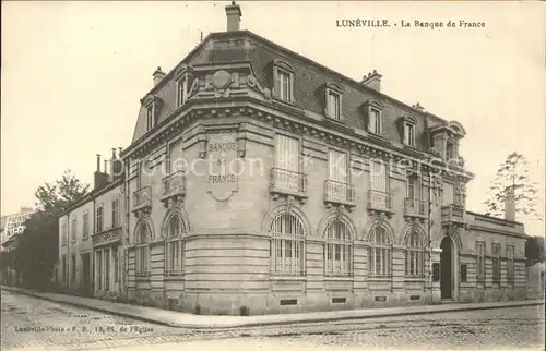 Luneville Banque de France Kat. Luneville