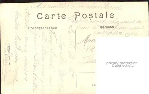 Albert Somme Ruine de la Basilique bombardee Grande Guerre 1. Weltkrieg Kat. Albert