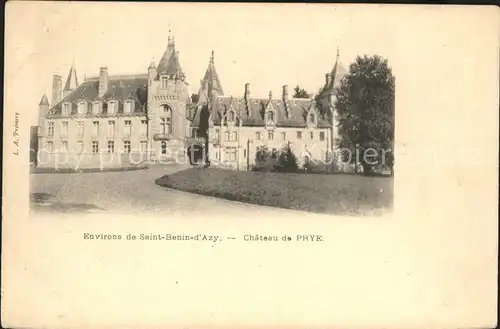 Saint Benin d Azy Chateau de Prye Kat. Saint Benin d Azy